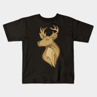 Deer Head Kids T-Shirt